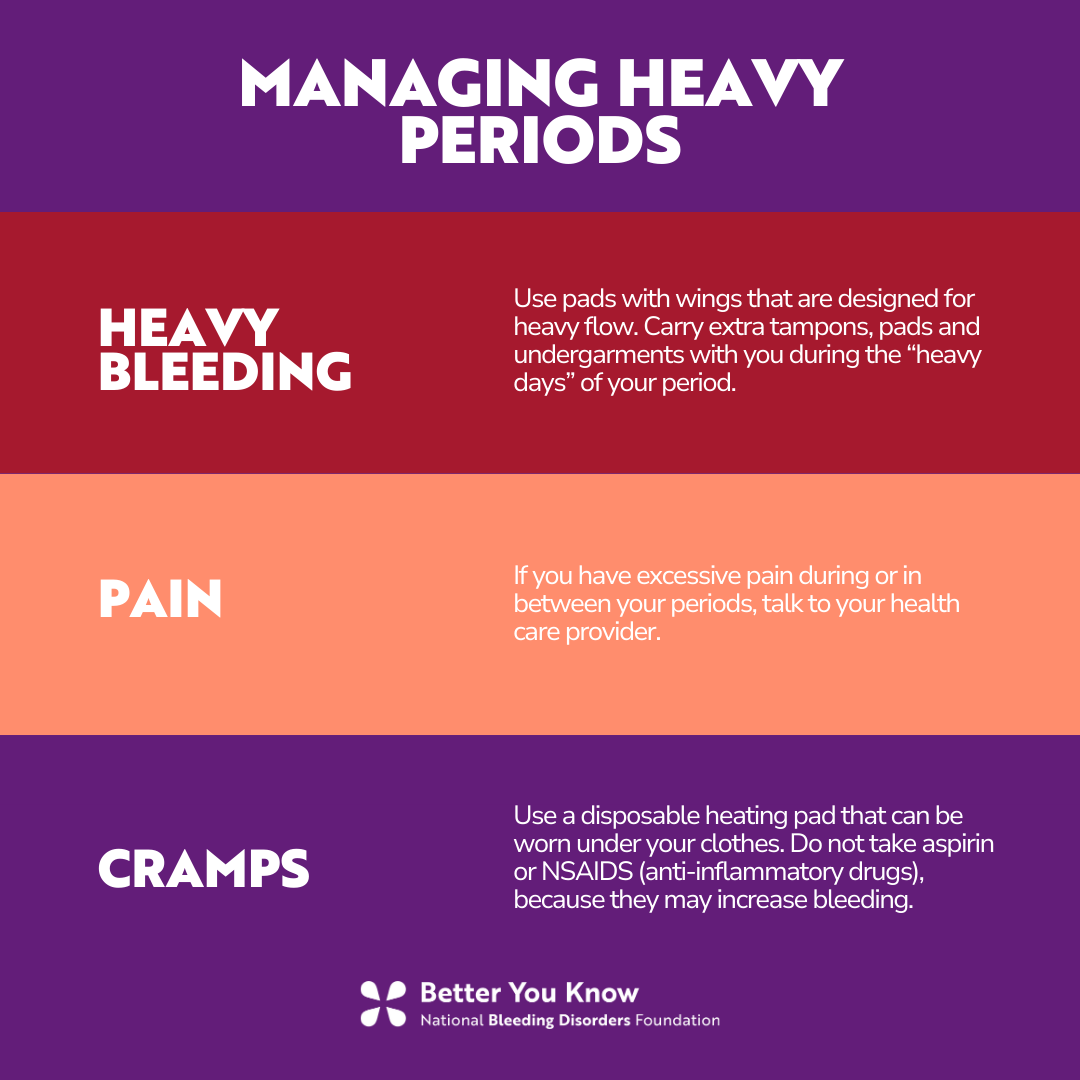 Managing Heavy Periods